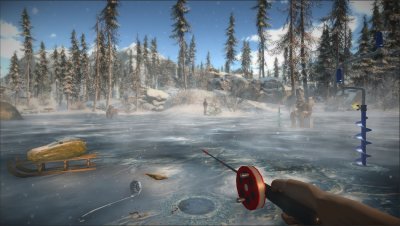 Скачать Зимняя рыбалка русская игра 3d 1.2044 (Мод - бесплатные покупки) APK на андроид бесплатно