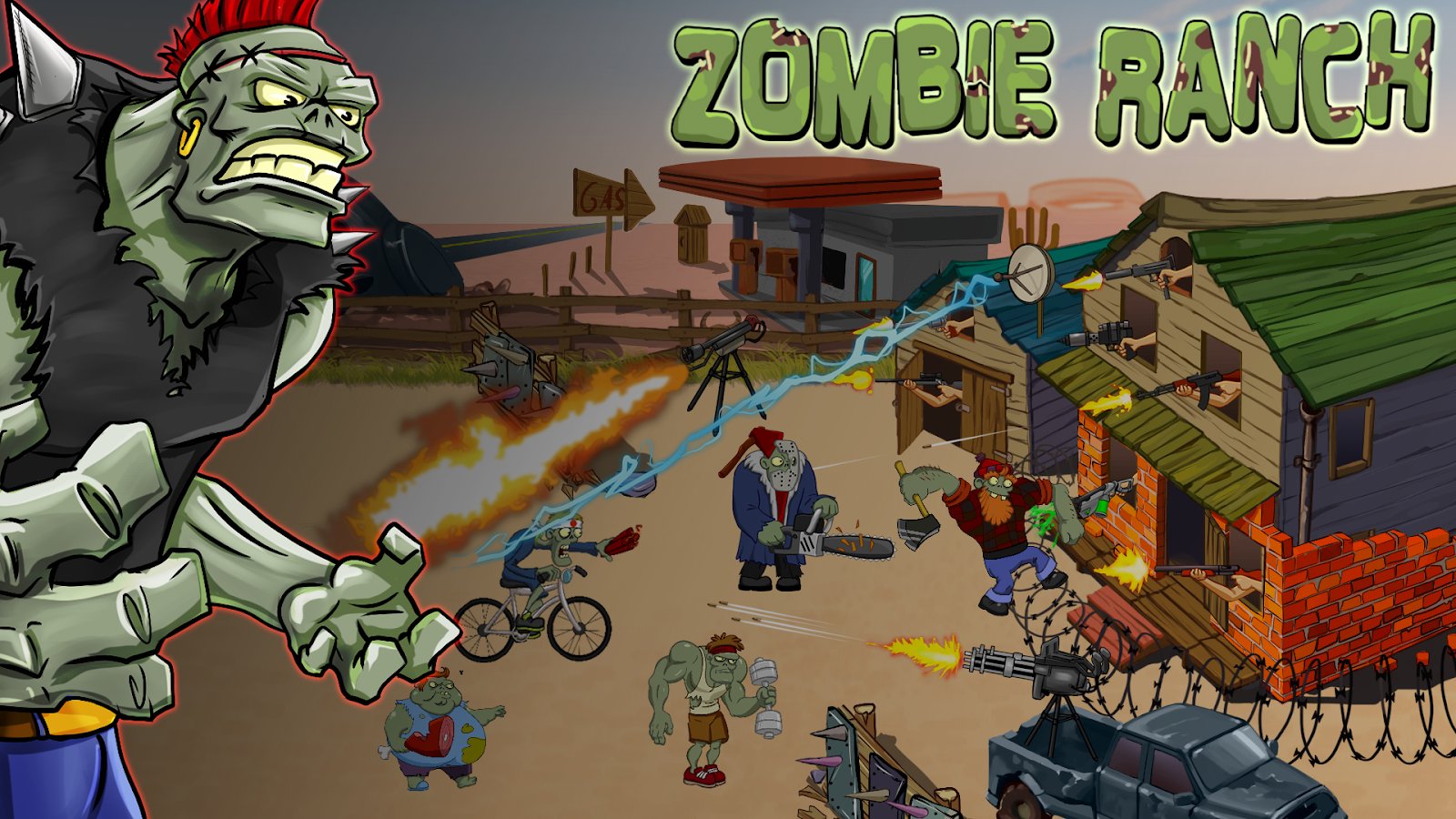 Zombie Ranch - Сражение с зомби! 